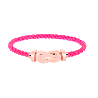 [Love More]CHANCE Großes Armband mit 8-stelliger Schnalle und ohne Diamanten in Roségold