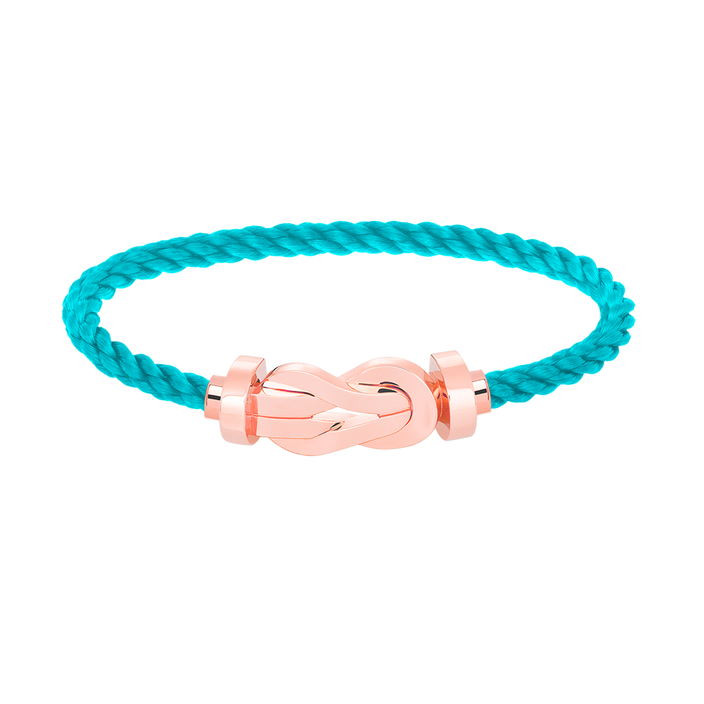 [Love More]CHANCE Großes Armband mit 8-stelliger Schnalle und ohne Diamanten in Roségold