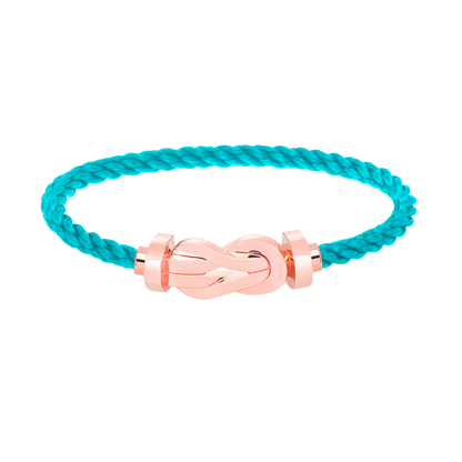 [Love More]CHANCE Großes Armband mit 8-stelliger Schnalle und ohne Diamanten in Roségold