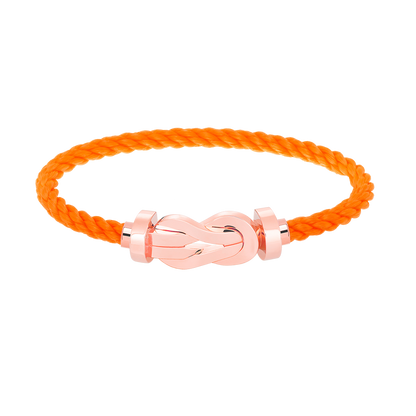 [Love More]CHANCE Großes Armband mit 8-stelliger Schnalle und ohne Diamanten in Roségold