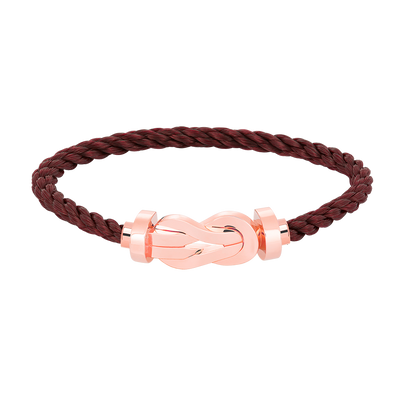 [Love More]CHANCE Großes Armband mit 8-stelliger Schnalle und ohne Diamanten in Roségold