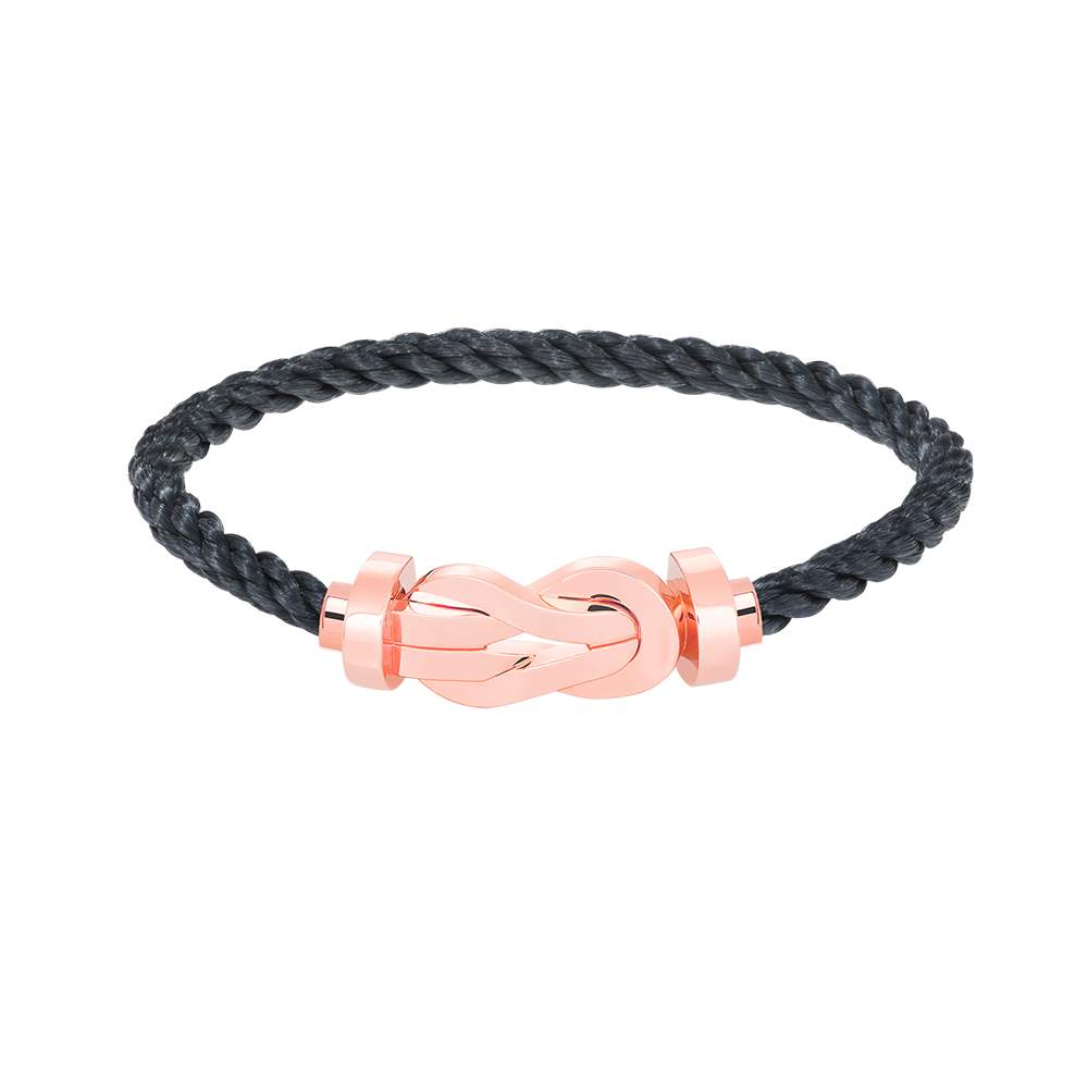 [Love More]CHANCE Großes Armband mit 8-stelliger Schnalle und ohne Diamanten in Roségold