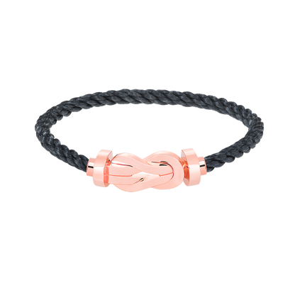 [Love More]CHANCE Großes Armband mit 8-stelliger Schnalle und ohne Diamanten in Roségold