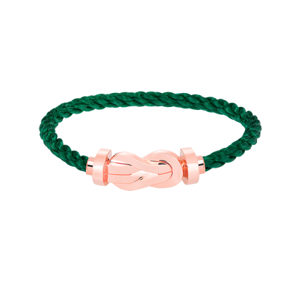 [Love More]CHANCE Großes Armband mit 8-stelliger Schnalle und ohne Diamanten in Roségold