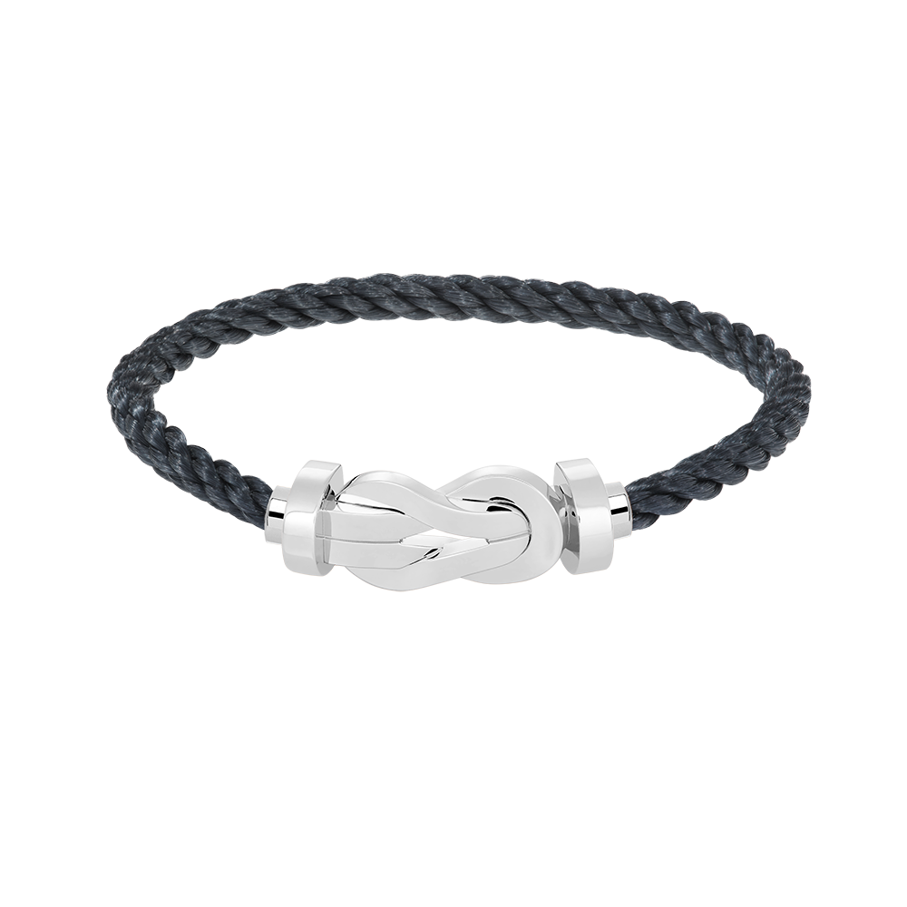 [Love More]CHANCE GROSSE 8-FACH-SCHNALLE OHNE DIAMANTARMBAND SILBER