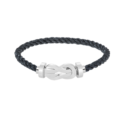 [Love More]CHANCE GROSSE 8-FACH-SCHNALLE OHNE DIAMANTARMBAND SILBER