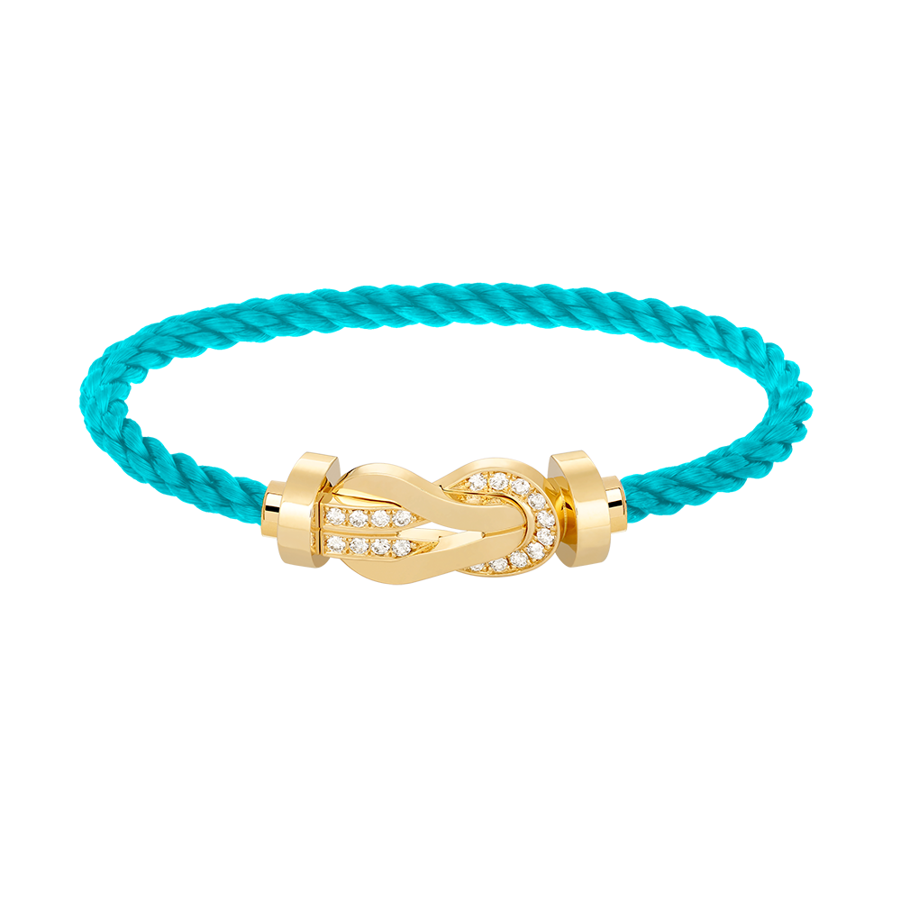 [Love More]CHANCE GROSSES 8-FACH-SCHNALLE HALBDIAMANTARMBAND GOLD