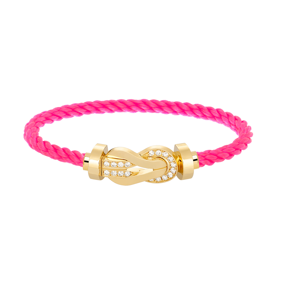 [Love More]CHANCE GROSSES 8-FACH-SCHNALLE HALBDIAMANTARMBAND GOLD