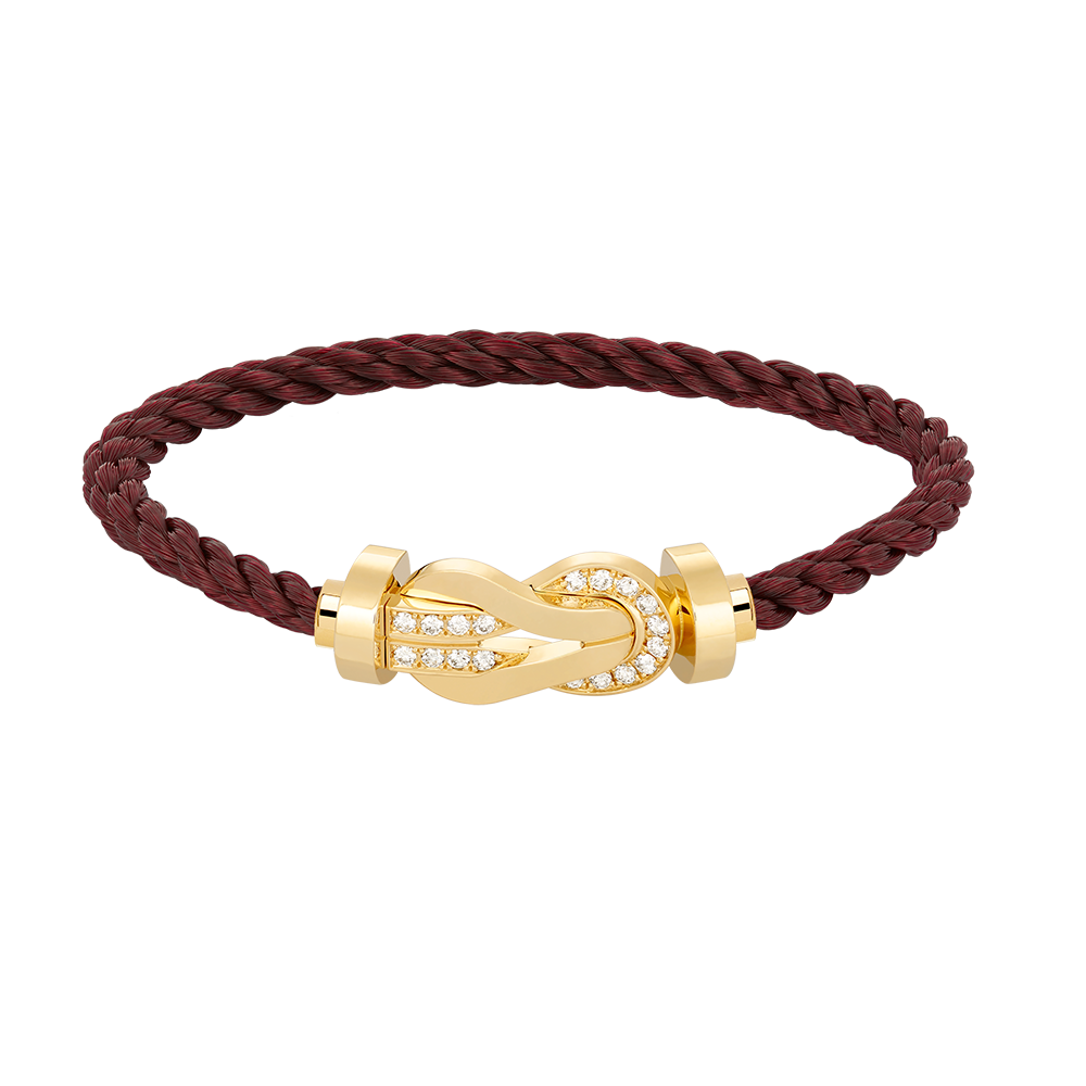 [Love More]CHANCE GROSSES 8-FACH-SCHNALLE HALBDIAMANTARMBAND GOLD