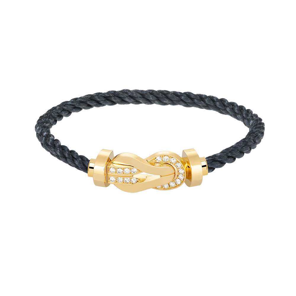 [Love More]CHANCE GROSSES 8-FACH-SCHNALLE HALBDIAMANTARMBAND GOLD