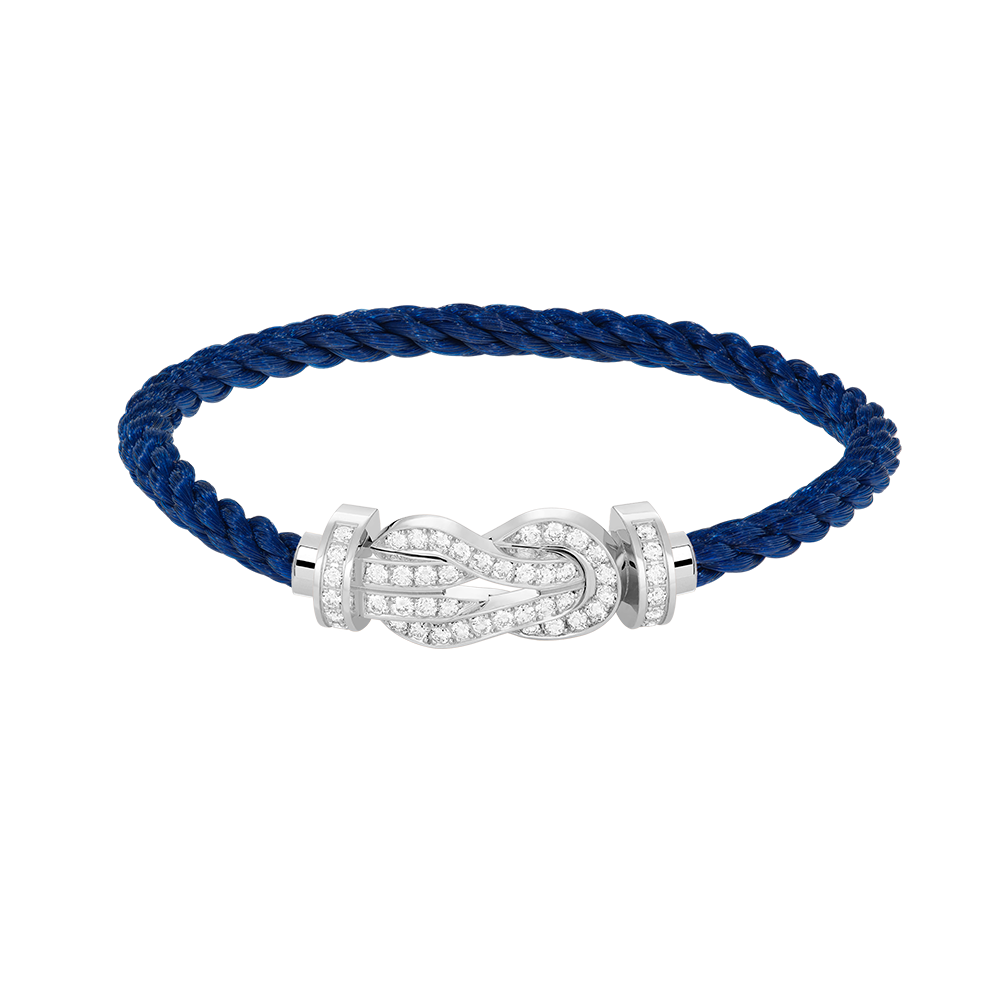 [Love More]CHANCE Großes Armband mit 8-stelliger Schnalle und Diamanten in Silber