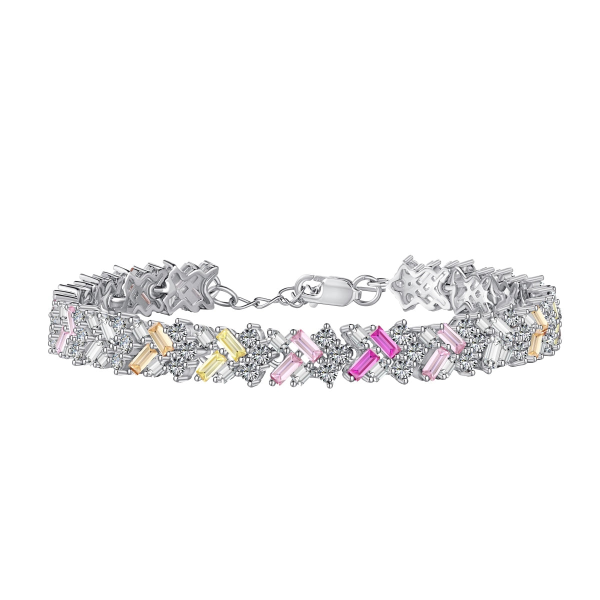 Dazzling Unique Multi Shape Daily Bracelet