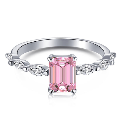 1.0 Carat Dainty Resplendent Radiant Cut Daily Ring