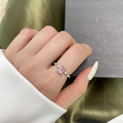 1.0 Carat Dainty Resplendent Radiant Cut Daily Ring