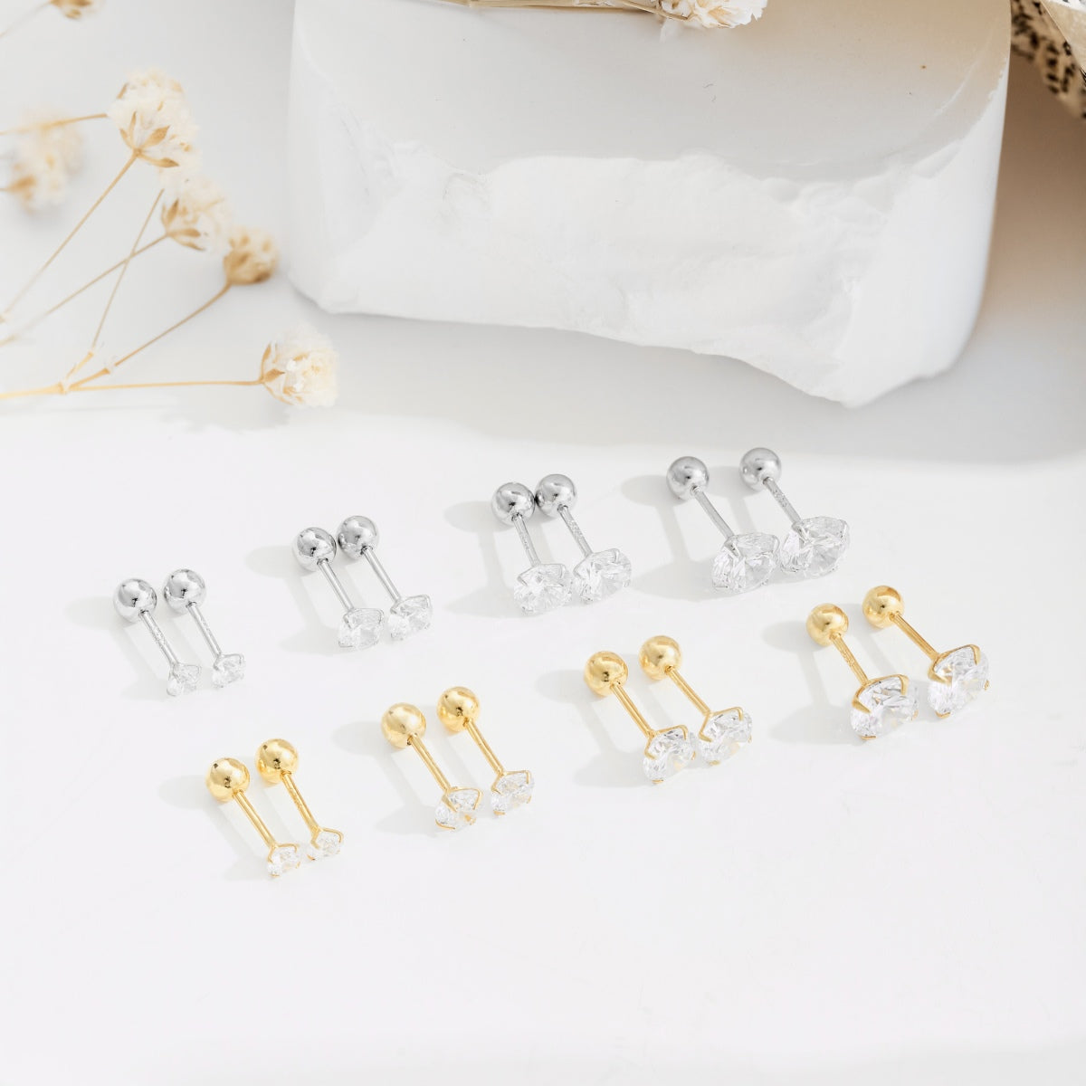 Unique U-Shaped Ear Bone Earrings