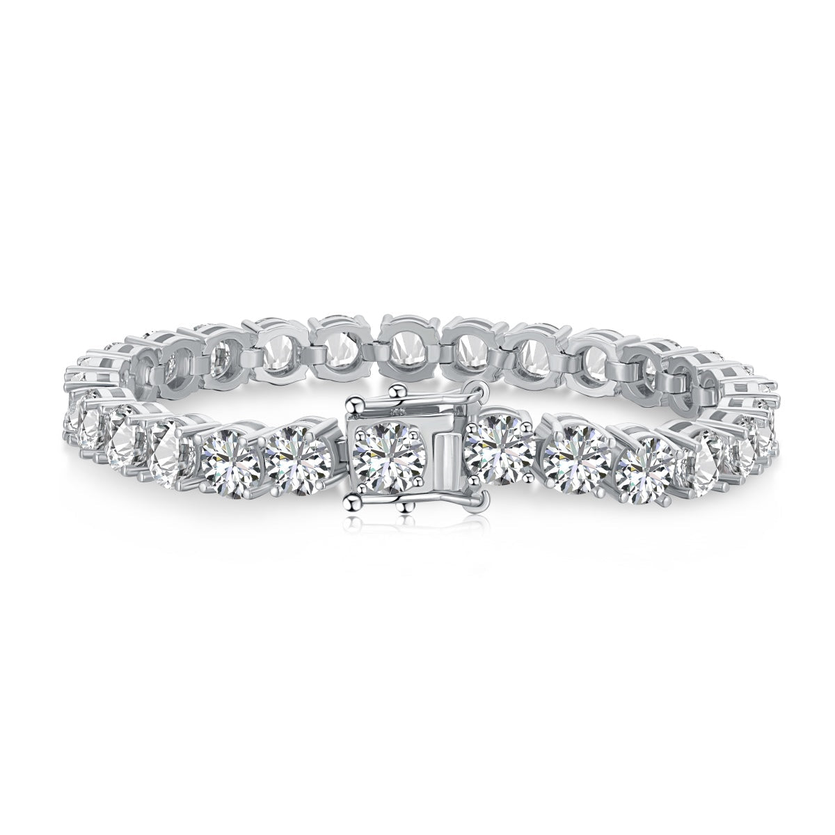 0.75 Carat Dazzling Round Cut Wedding Bracelet