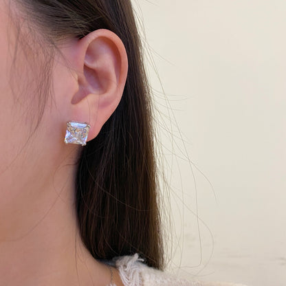 Delicate Square Shape Earrings