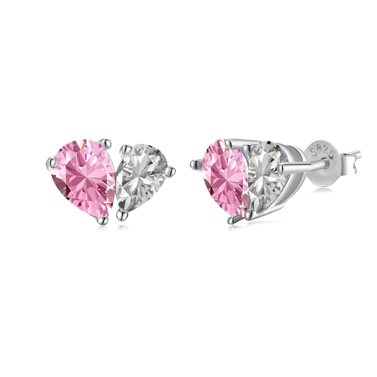 Dazzling Elegant Heart Cut Lover Earrings