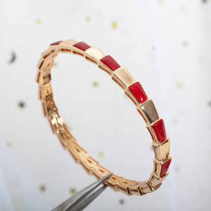 [Love More]SERPENTI ARMBAND ROTGOLD RUBELLIT