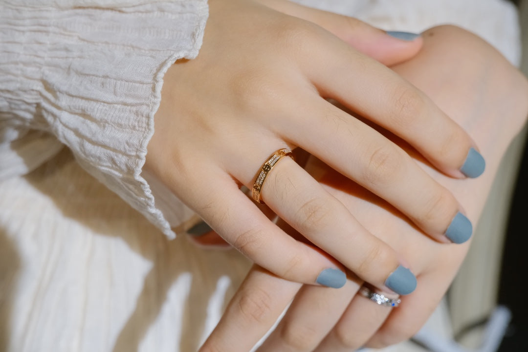 [Love More]LOVE RING 2.65MM DIAMOND