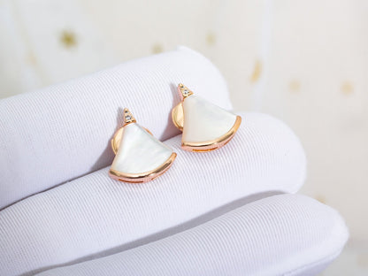 [Love More]DIVAS DREAM EARRINGS PINK GOLD