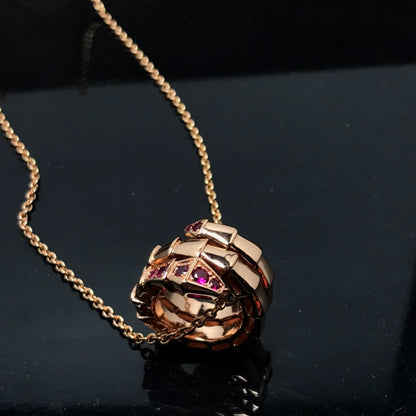 [Love More]SERPENTI PEDANT NECKLACE