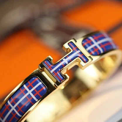 [Love More]H TARTAN ARMBAND 12MM