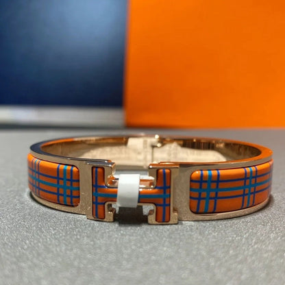 [Love More]H TARTAN ARMBAND 12MM