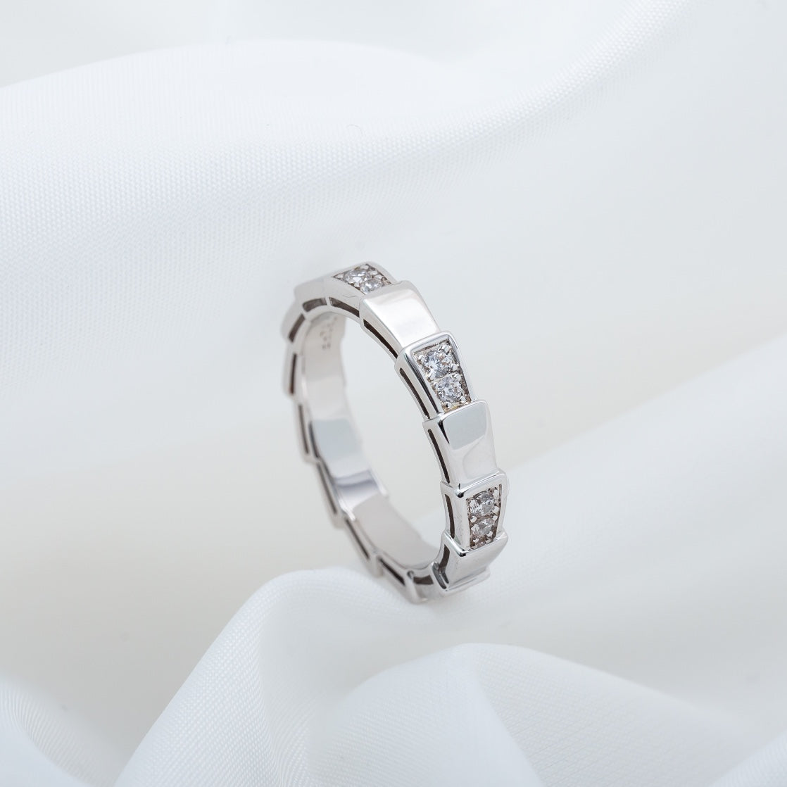 [Love More]SERPENTI RING SILVER  3MM