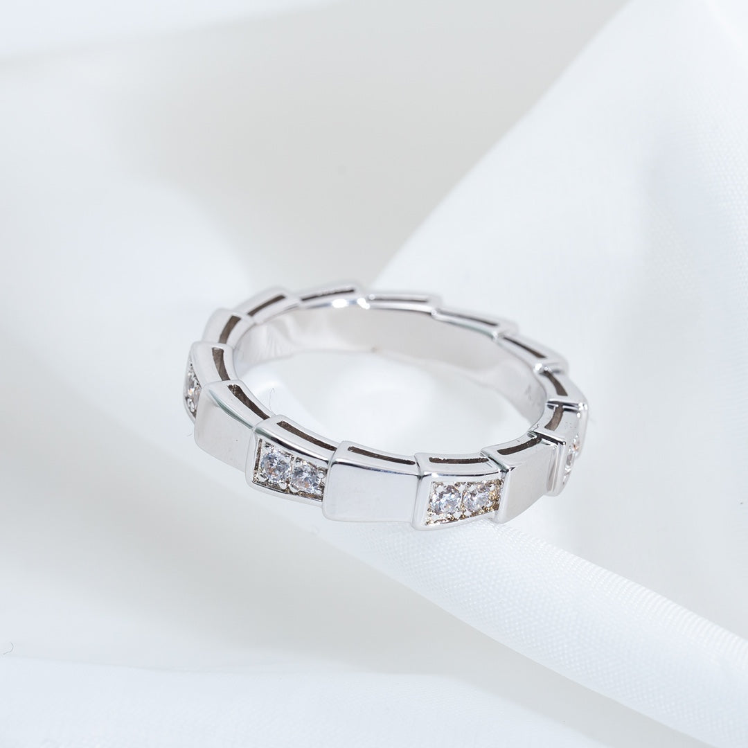 [Love More]SERPENTI RING SILVER  3MM