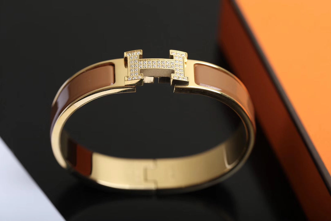 [Love More]H ARMBAND GOLD DIAMANT