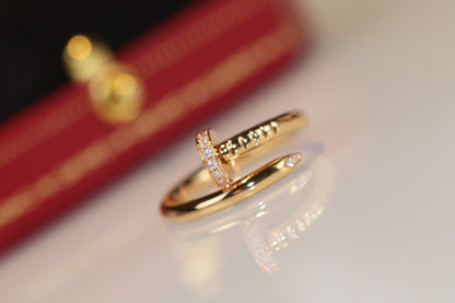 [Love More]JUSTE RING 2,65 MM GOLD DIAMANT