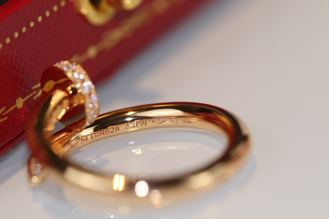 [Love More]JUSTE RING 2,65 MM GOLD DIAMANT