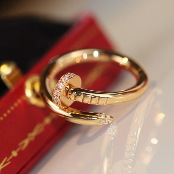 [Love More]JUSTE RING 2,65 MM GOLD DIAMANT