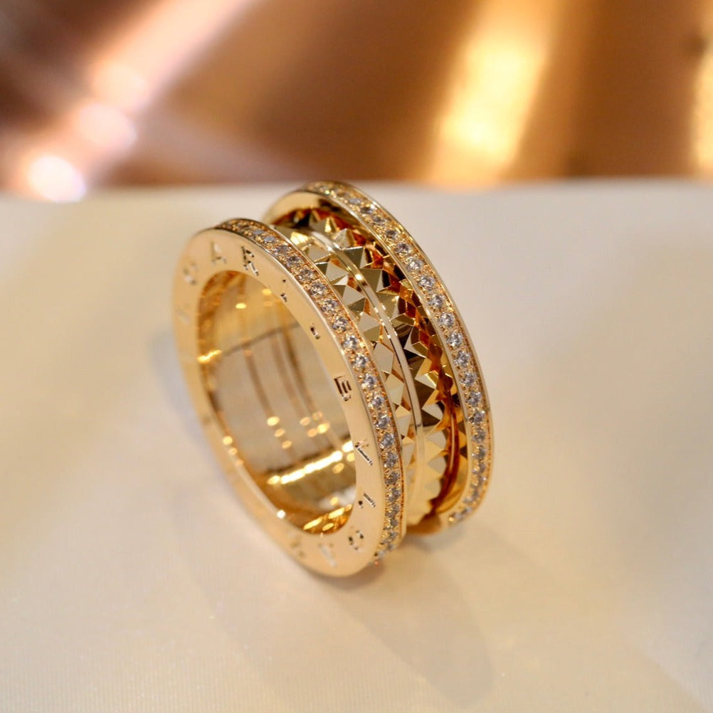 [Mehr Liebe]ZERO 1 GOLD DIAMANTRING