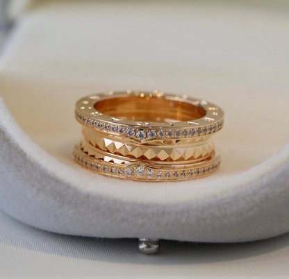 [Mehr Liebe]ZERO 1 GOLD DIAMANTRING