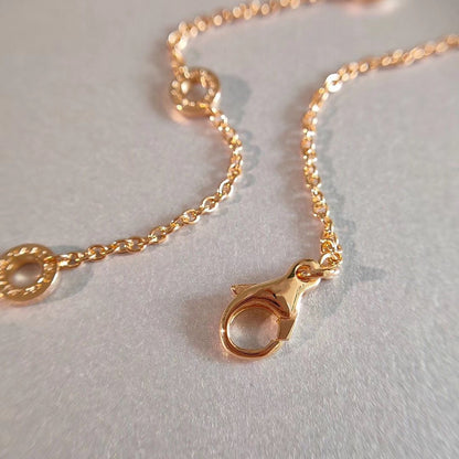 [Love More]ZERO 1 NECKLACE PINK GOLD