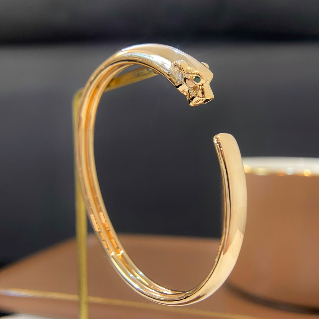 [Love More] PANTHERE GOLD OFFENES ARMBAND