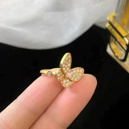 [Love More]BUTTERFLY DIAMOND RING