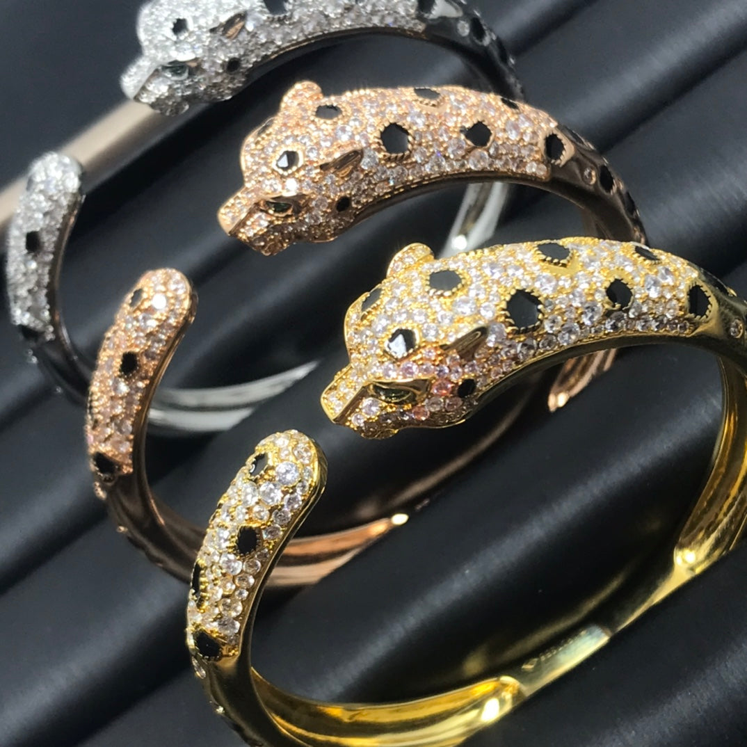 [Love More]PANTHERE BIG BRACELET DIAMONDS