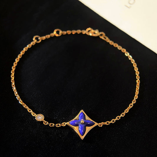 [Love More]COLOR STAR ROSA GOLD DIAMANT ARMBAND