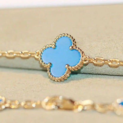 [Love More]CLOVER 20 MOTIFS TURQUOISE GOLD