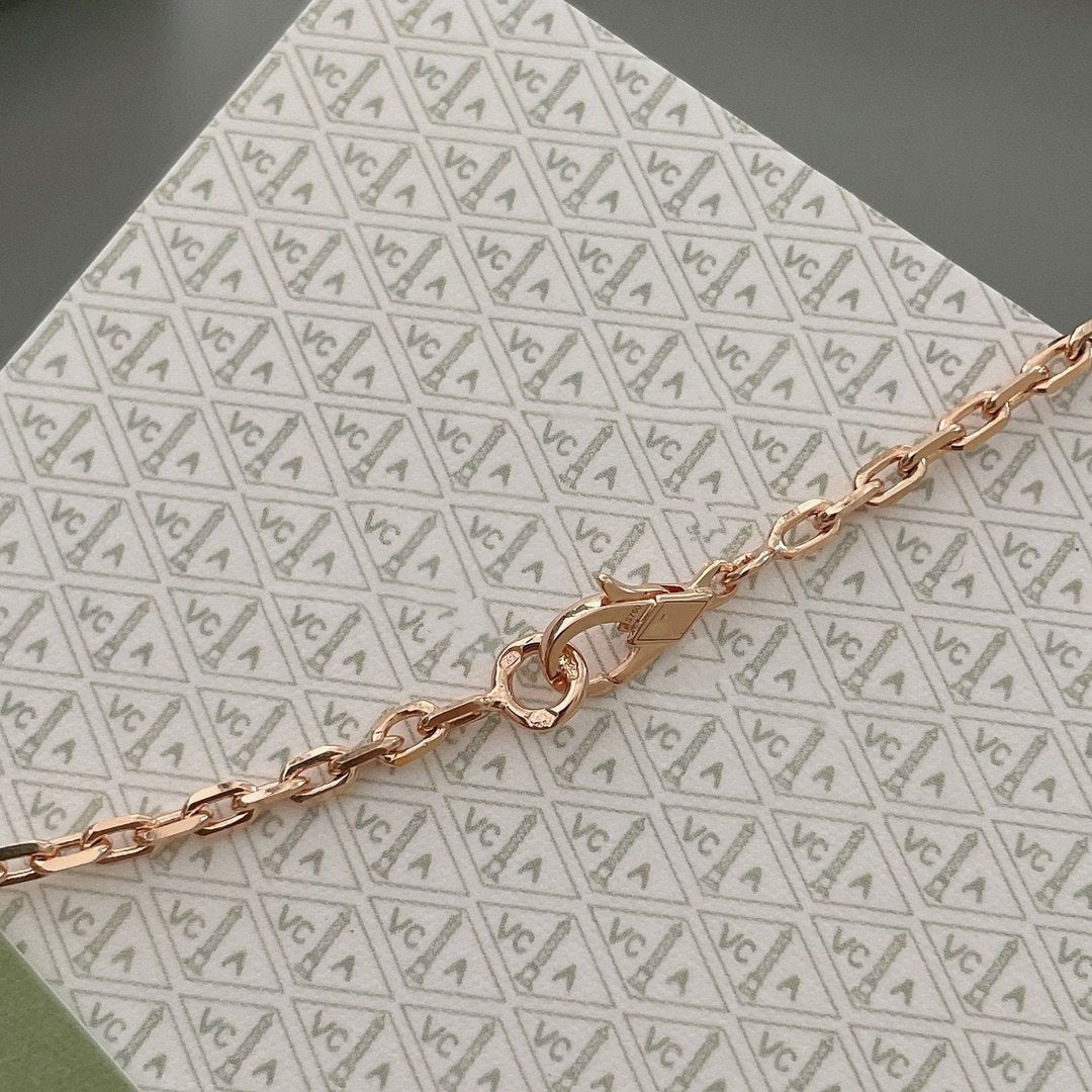 [Love More]LUCKY SPRING 15 MOTIVE ROSÉGOLD HALSKETTE