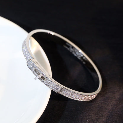 [Love More]KELLY ARMBAND MIT DIAMANTEN 