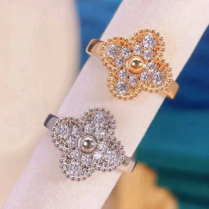 [Love More]CLOVER DIAMOND RING