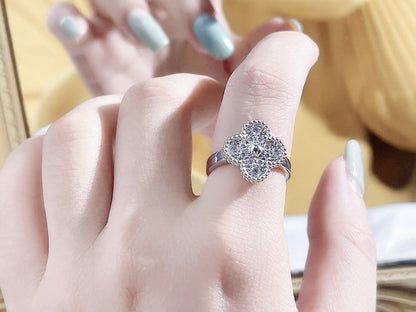 [Love More]CLOVER DIAMOND RING