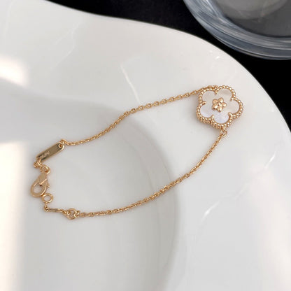 [Love More]LUCKY SPRING ROSÉGOLD-MOP-ARMBAND