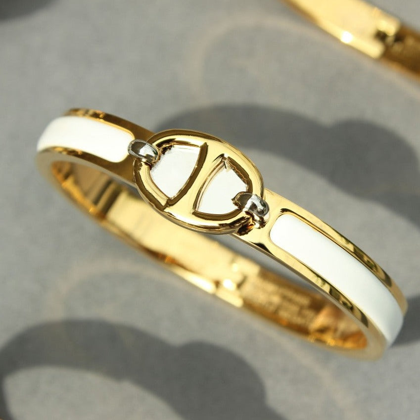 [Love More]CLIC CHAINE GOLD BRACELET