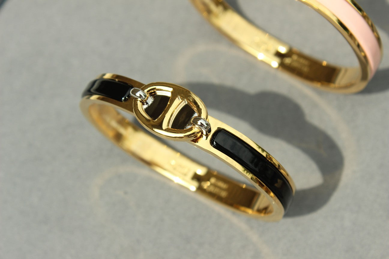 [Love More]CLIC CHAINE GOLD BRACELET