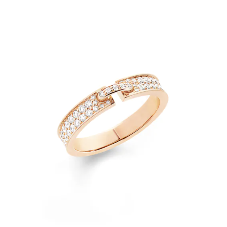 [Love More] ALLIANCE LIENS VIDENCE DIAMANTRING MIT 4 MM